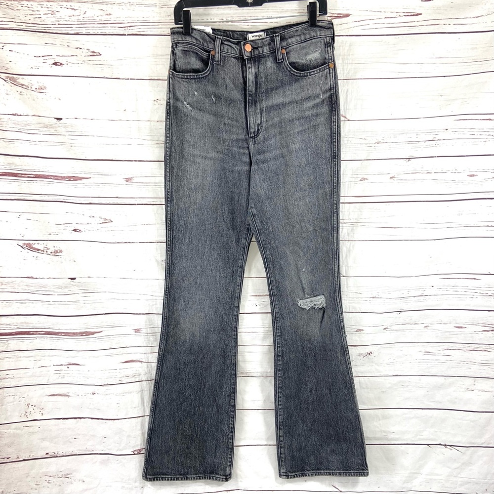 Wrangler Jeans Women’s 30x34 Gray High Rise Bootcut Westward 626 Earth Wash
